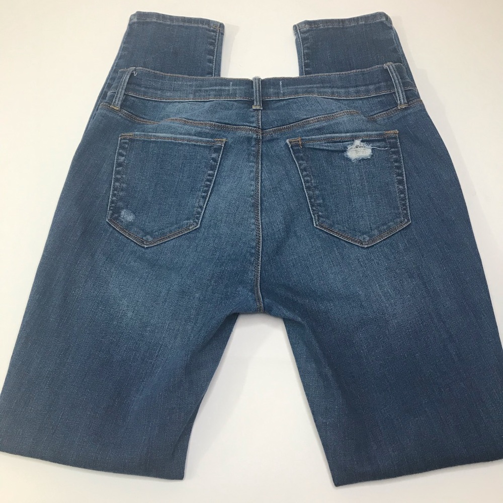 PacSun 89% Cotton Distressed Skinny Jeans - 28 - Picture 9 of 16